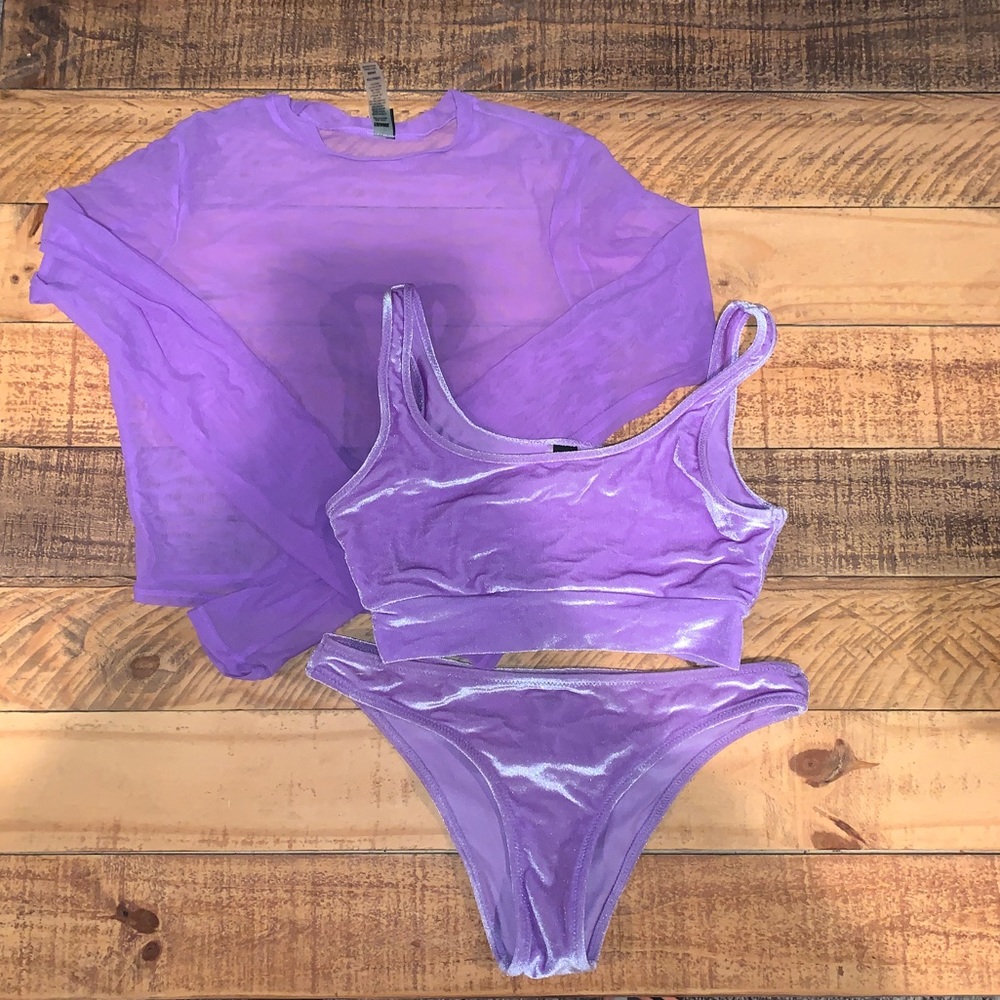 TRIANGL ELLE bikini set in Lavender